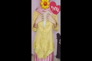 Ukhti Kebaya Menggoda Hati Bikin Pria Berdesir Crot